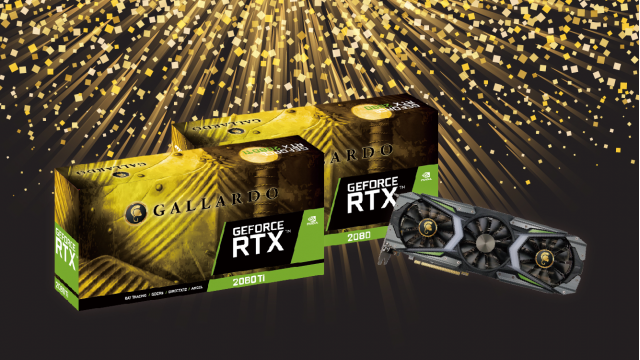 Manli GeForce RTX™ 2080Ti & 2080 Gallardo with customized LED lights